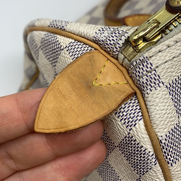 authentic LOUIS VUITTON Speedy 30 Damier Azur - Picture 15 of 16